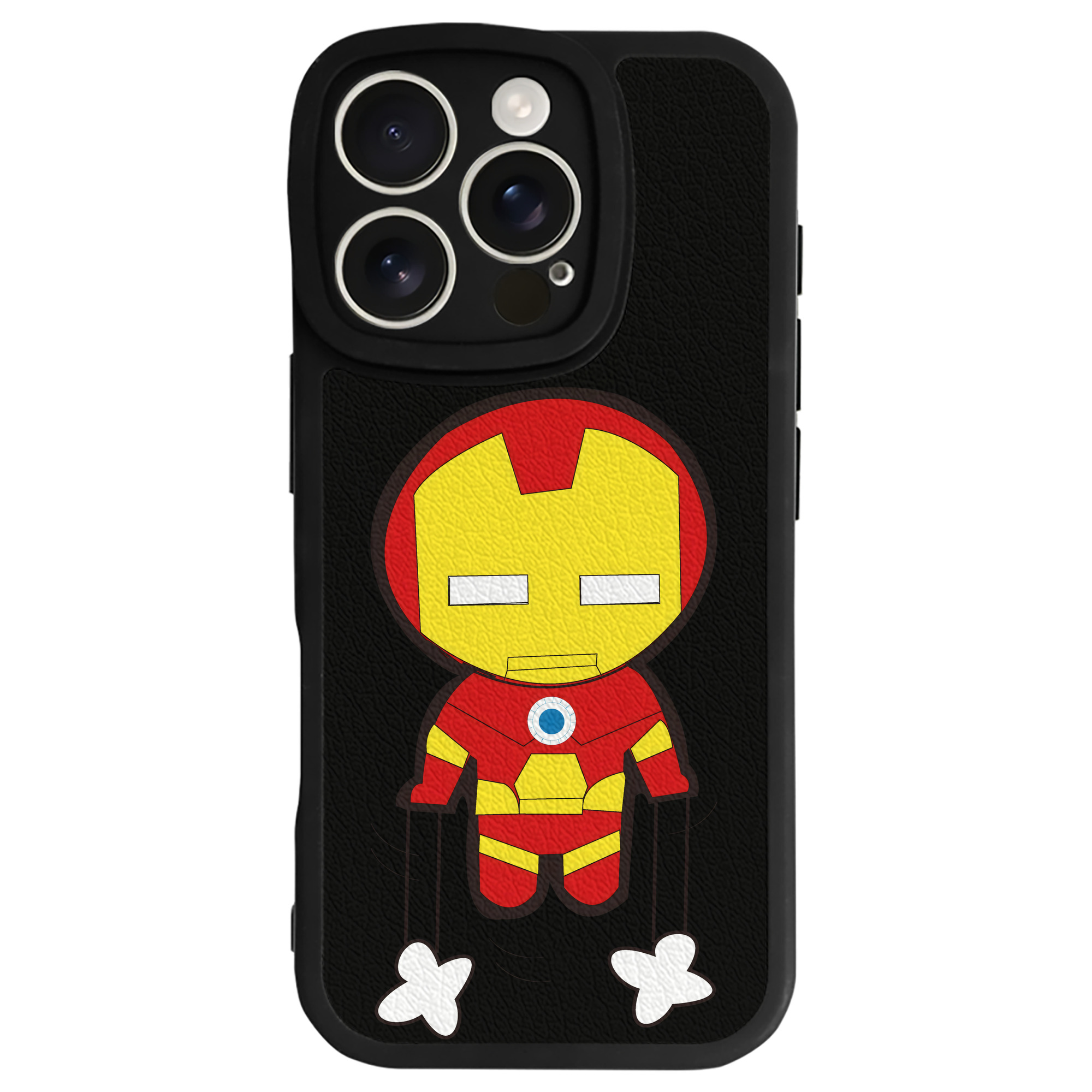 （画像用） アベンジャーズ The Avengers 【iPhone 16シリーズ対応】シリコンスマホケース（レザー調） 材質：シリコン